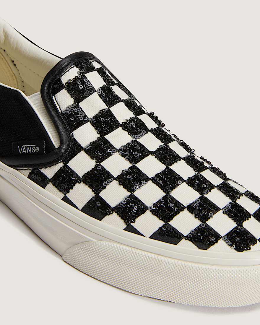 Classic SlipOn Schuhe VANS SchwarzWei ALT4