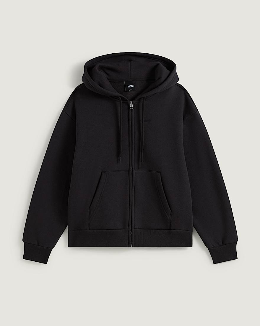 Salton Hoodie mit Reiverschluss VANS Schwarz HERO