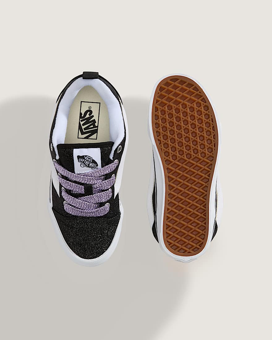 Jugendliche Knu Skool Schuhe 814 Jahre VANS Schwarz ALT2