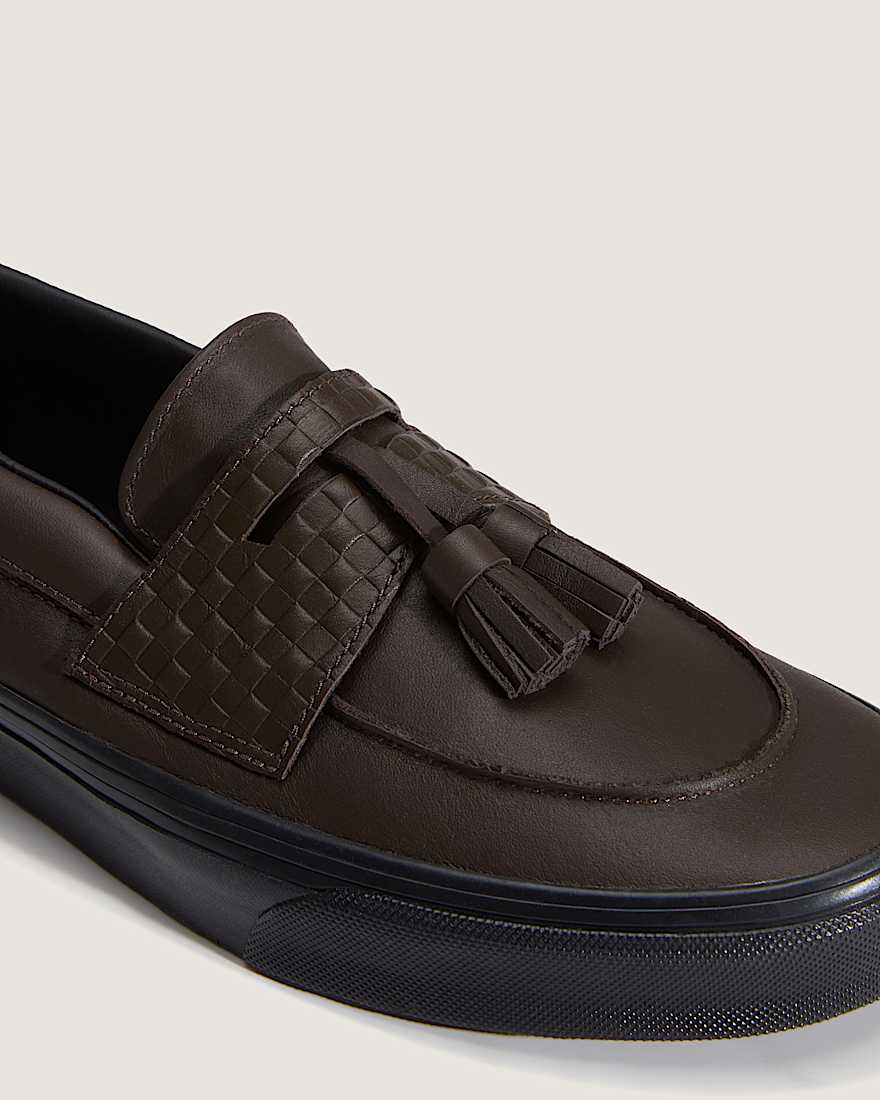 Skate Loafer Schuhe VANS Braun ALT4