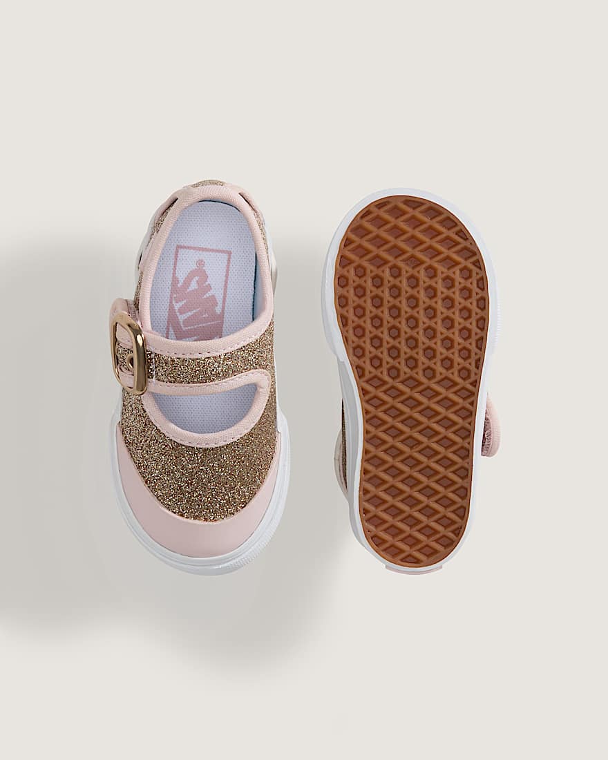Kleinkind Mary Jane Schuhe 14 Jahre VANS GoldRosa ALT2