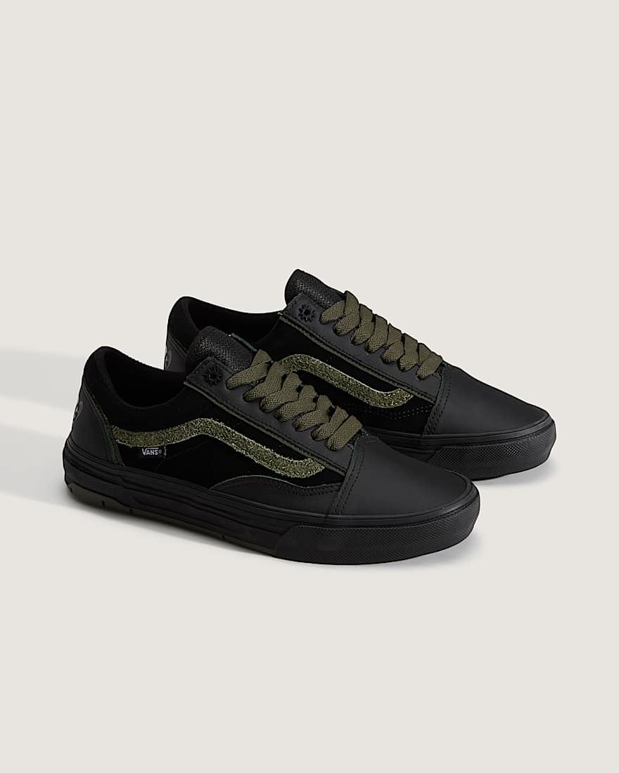Skate Old Skool Wafflecup Schuhe VANS SchwarzGrn ALT1