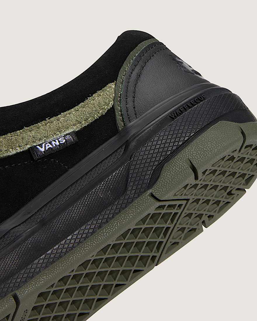 Skate Old Skool Wafflecup Schuhe VANS SchwarzGrn ALT7