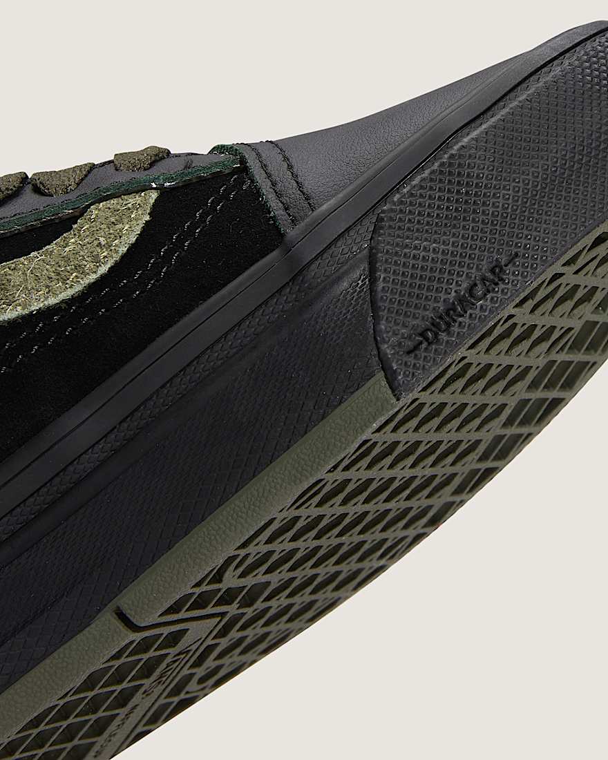 Skate Old Skool Wafflecup Schuhe VANS SchwarzGrn ALT8