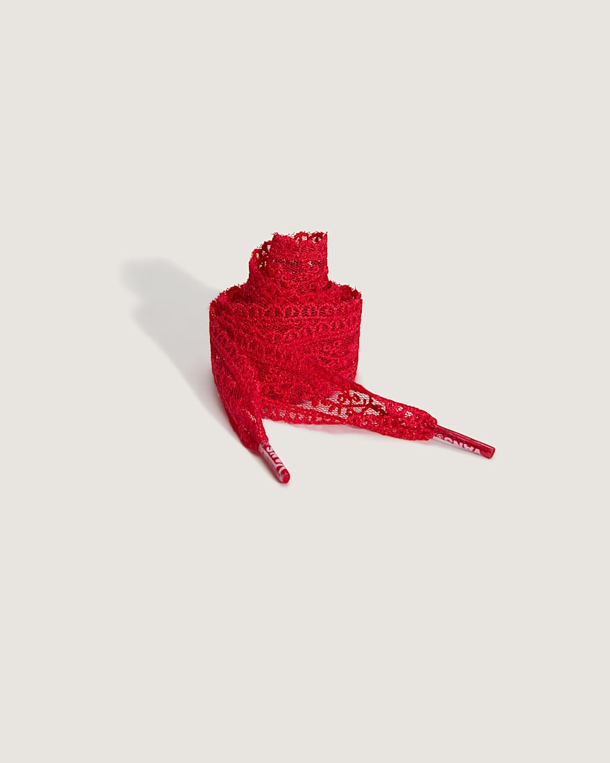 Vans Schnrsenkel aus Spitze VANS Rot ALT1