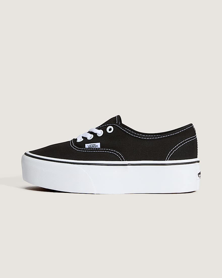 Authentic Platform Schuhe VANS Schwarz HERO