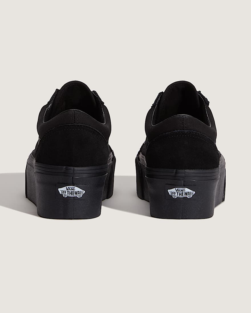 Old Skool Platform Schuhe VANS Schwarz ALT3