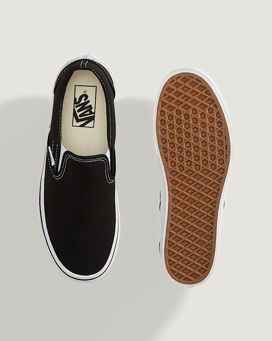 Classic SlipOn Platform Schuhe VANS Schwarz ALT2