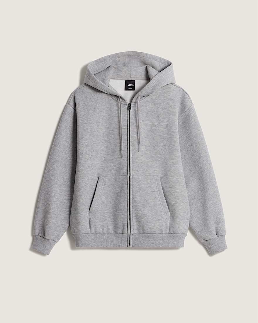 Salton FullZip Cement Heather VANS Grau HERO
