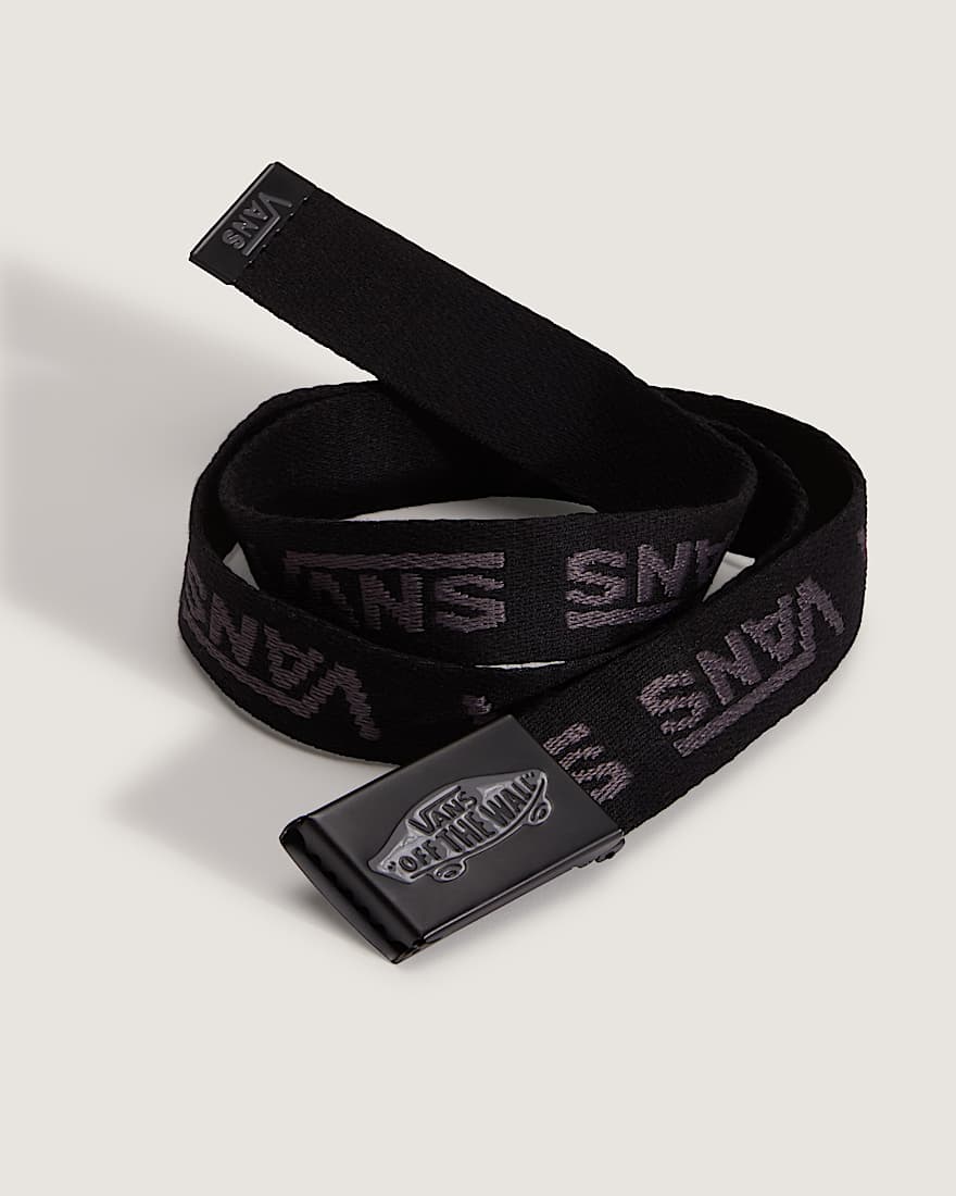 Drop V Web Belt Black VANS Schwarz ALT1
