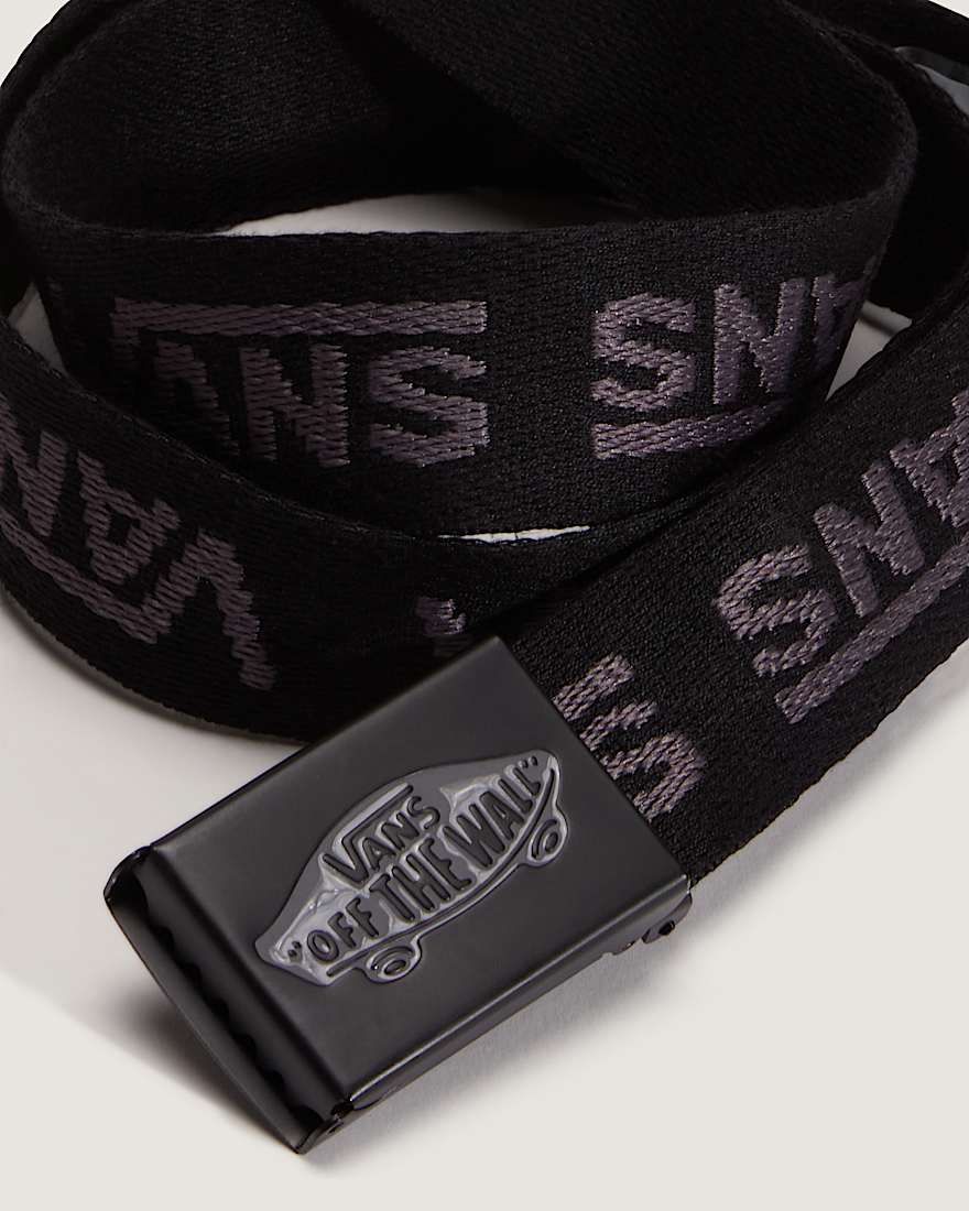 Drop V Web Belt Black VANS Schwarz ALT2