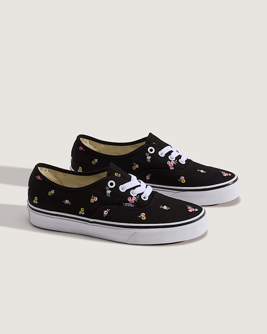 Authentic Schuhe VANS SchwarzRosa ALT1