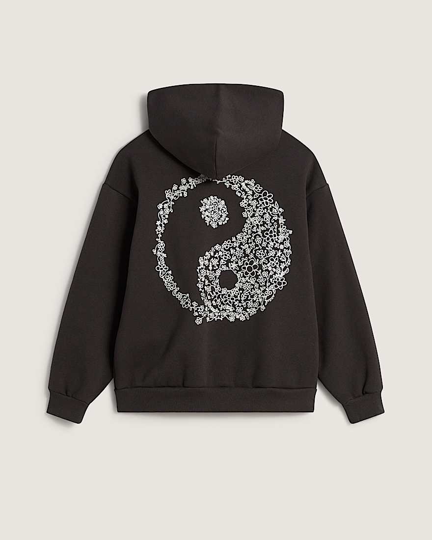 Yin and Yang Hoodie VANS Schwarz ALT1