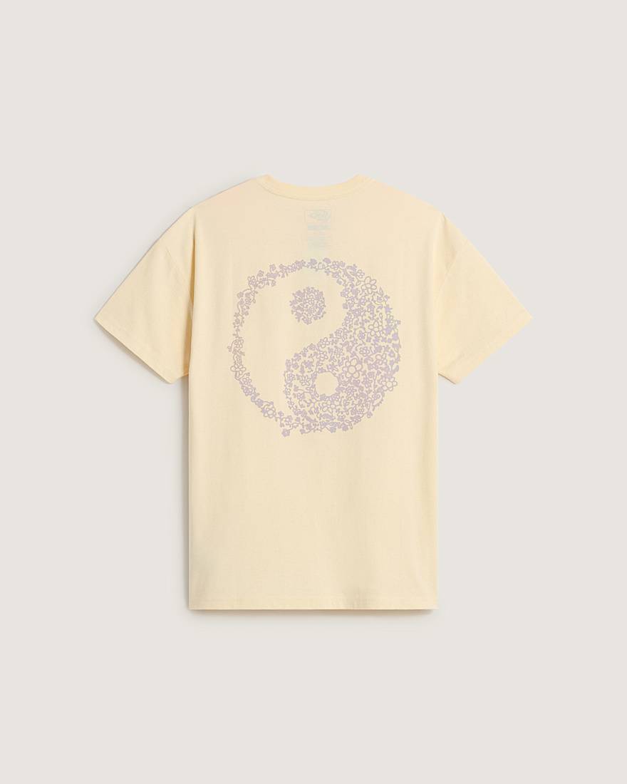 Yin and Yang TShirt VANS Beige ALT1