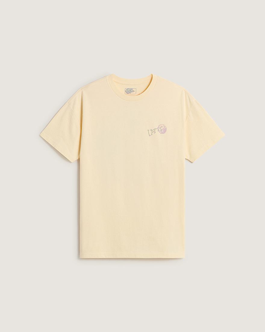 Yin and Yang TShirt VANS Beige HERO