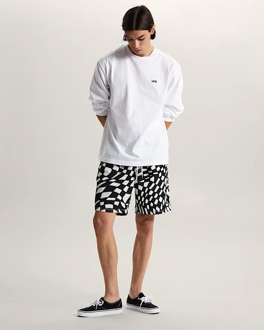 Primary II Elastic Boardshorts mit Print VANS Schwarz ALT6
