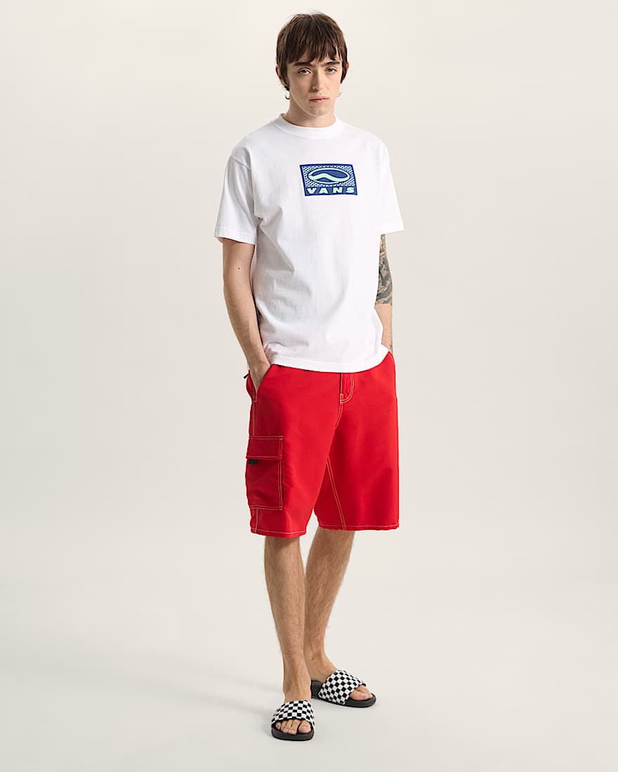 Voyage Long Cargo Boardshorts VANS Rot ALT6