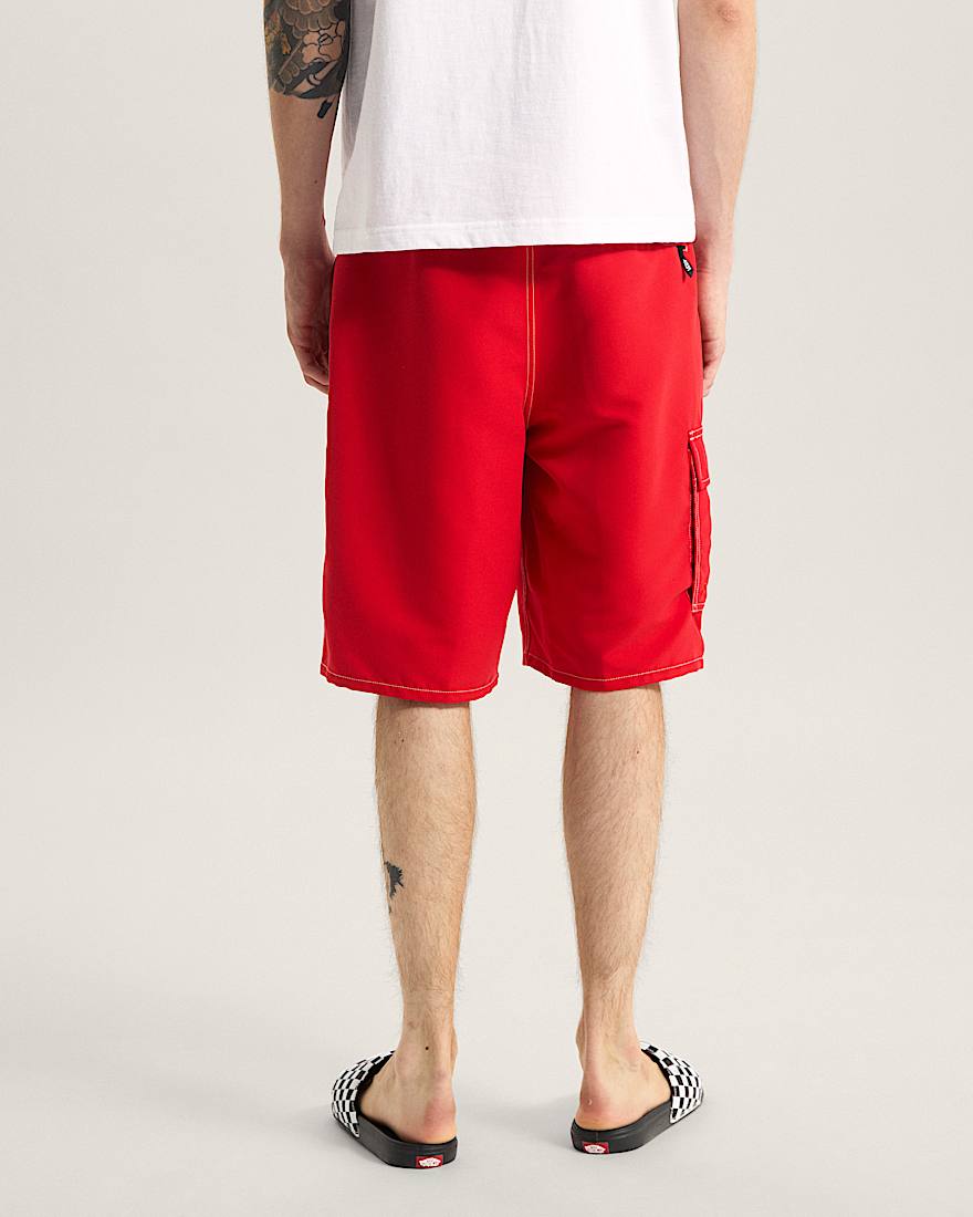 Voyage Long Cargo Boardshorts VANS Rot ALT4
