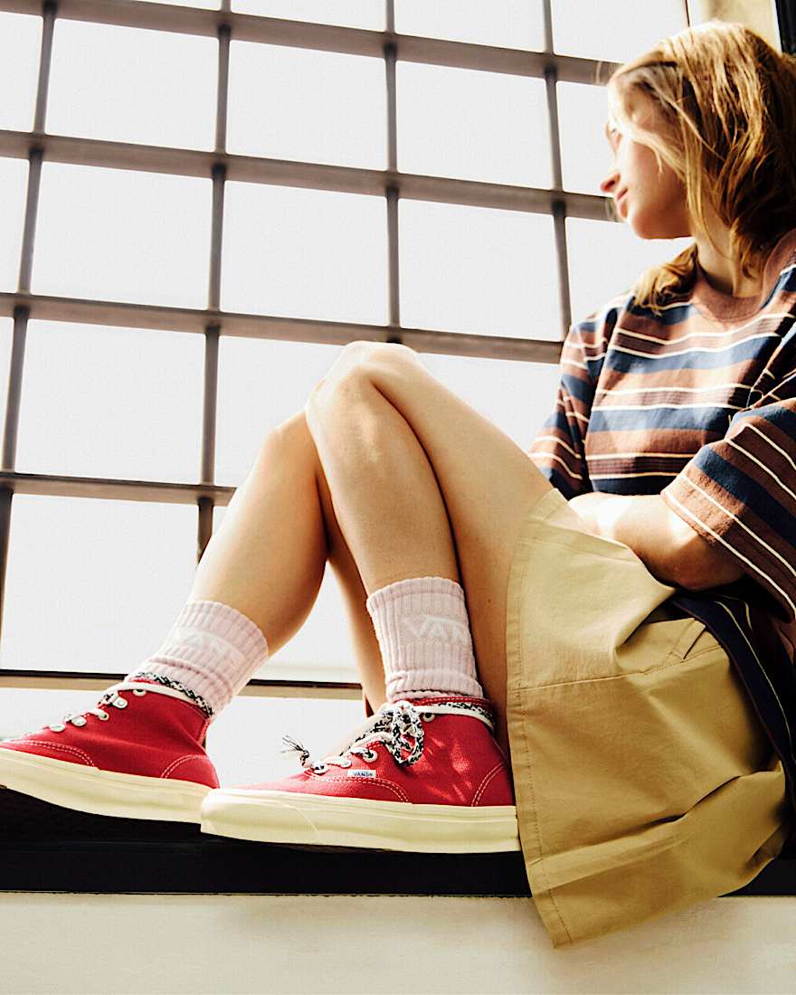 Premium Authentic Hi 20 Schuhe VANS Rot ALT1