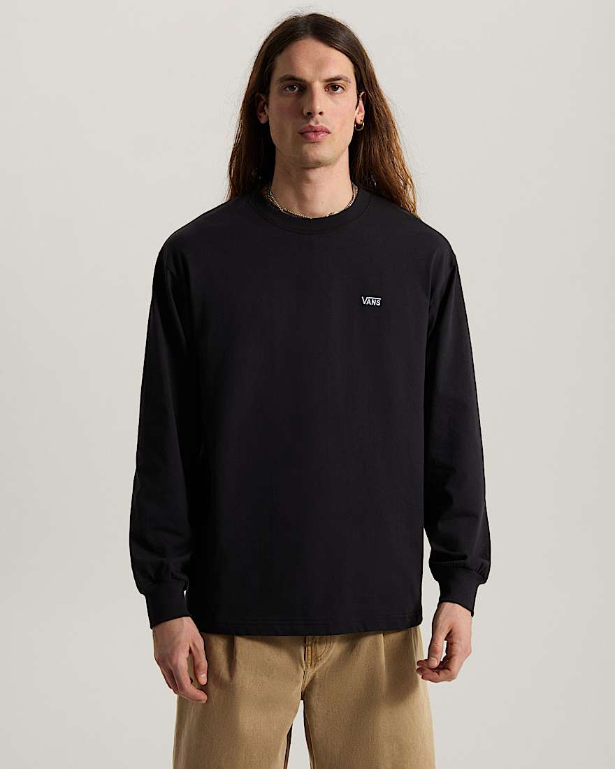 Left Chest Logo II TShirt VANS Schwarz ALT2