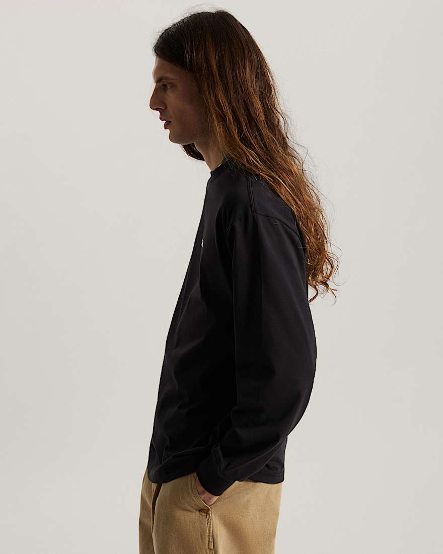 Left Chest Logo II TShirt VANS Schwarz ALT4