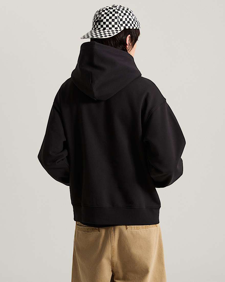 Left Chest II Logo Hoodie VANS Schwarz ALT3