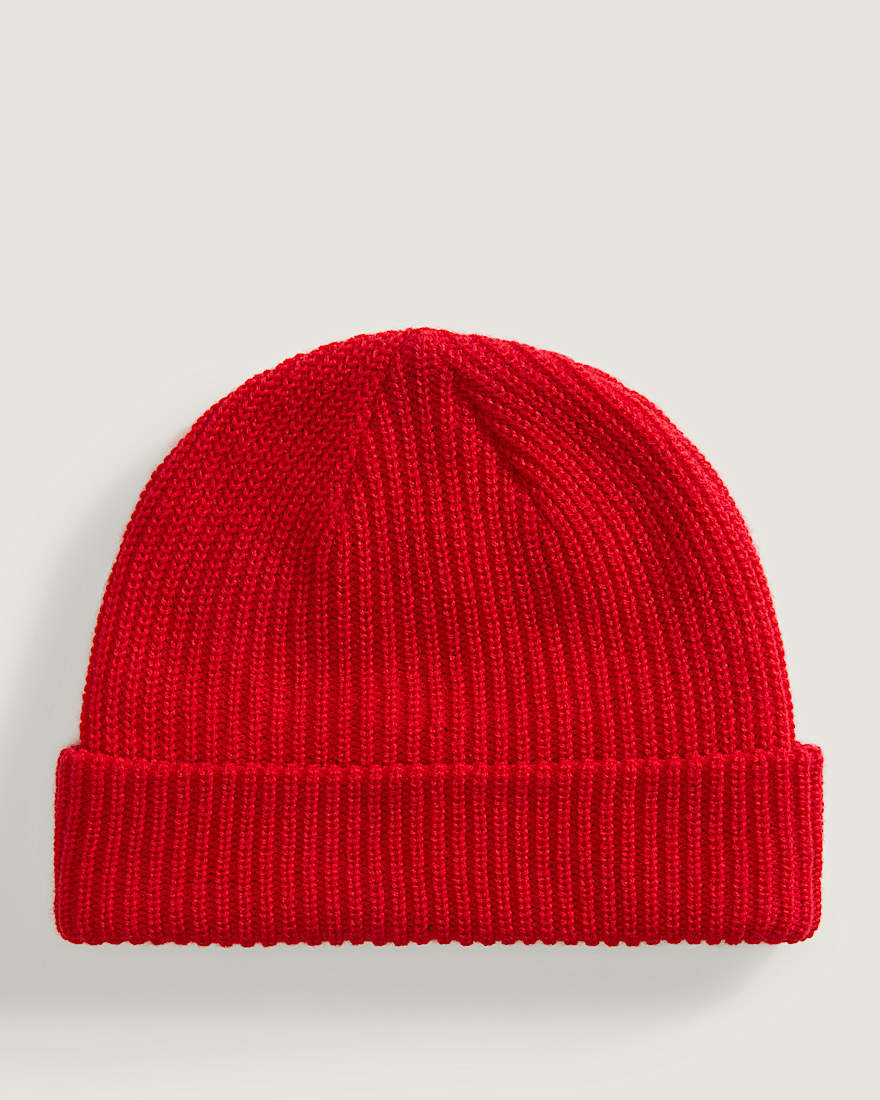 Core Basic Beanie mit Umschlag VANS Rot ALT1