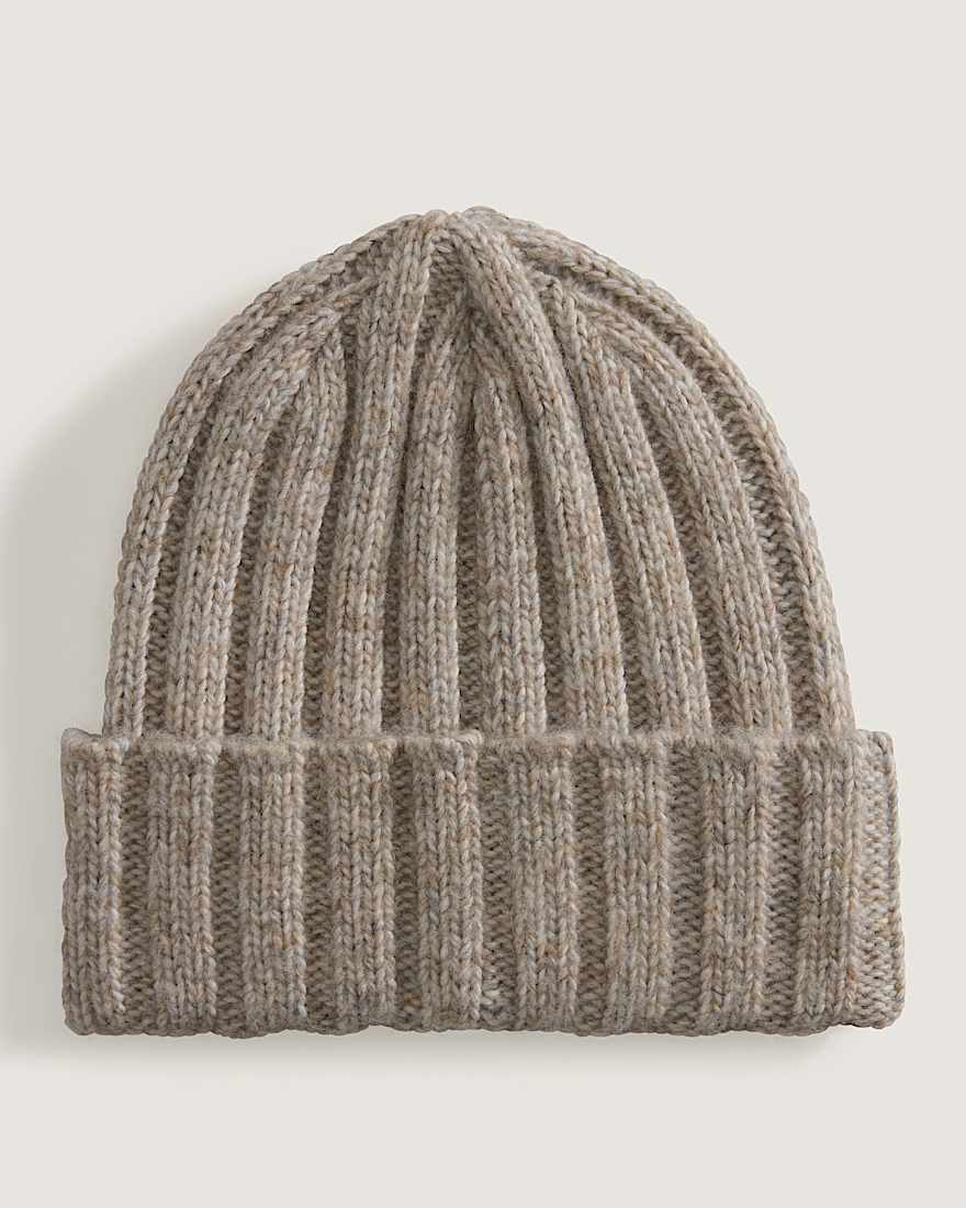 Covey Tall Cuff Beanie Almond Crisp VANS Beige ALT1