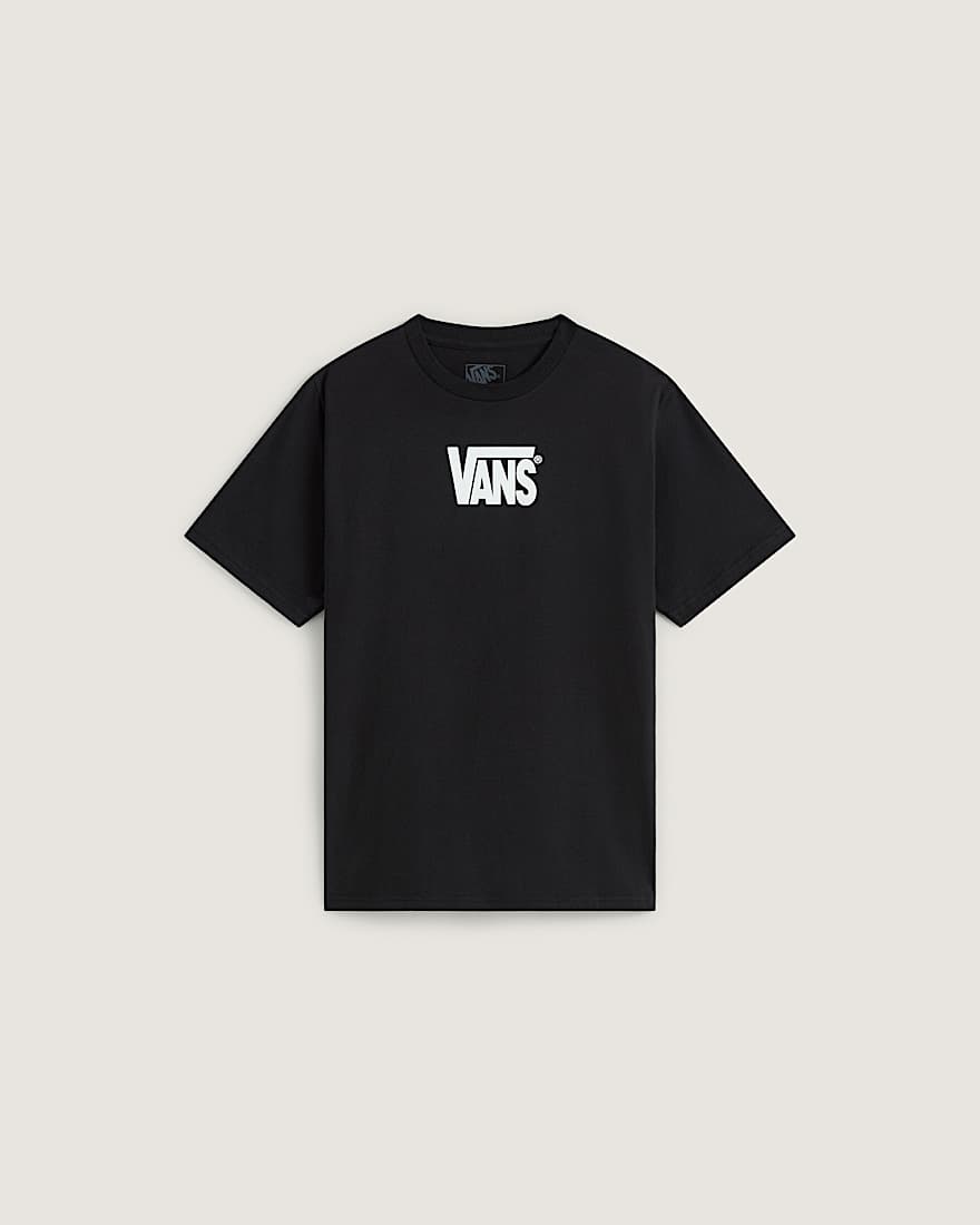 Kinder StretchTShirt mit Logo 814 Jahre VANS Schwarz HERO