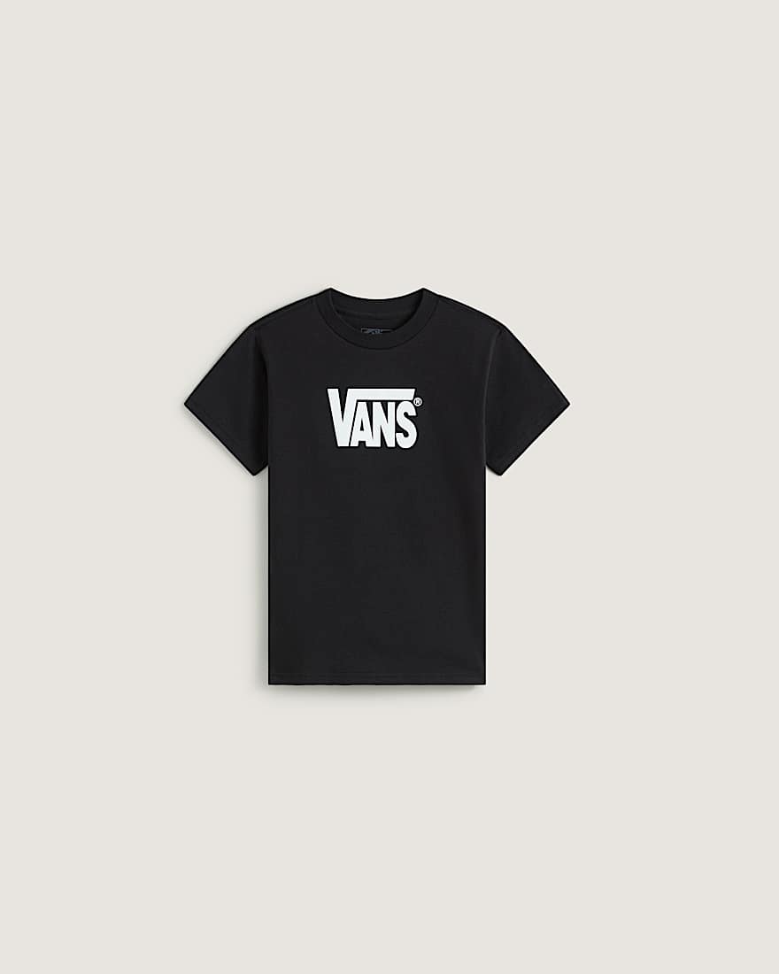 Kinder StretchTShirt mit Logo 814 Jahre VANS Schwarz HERO