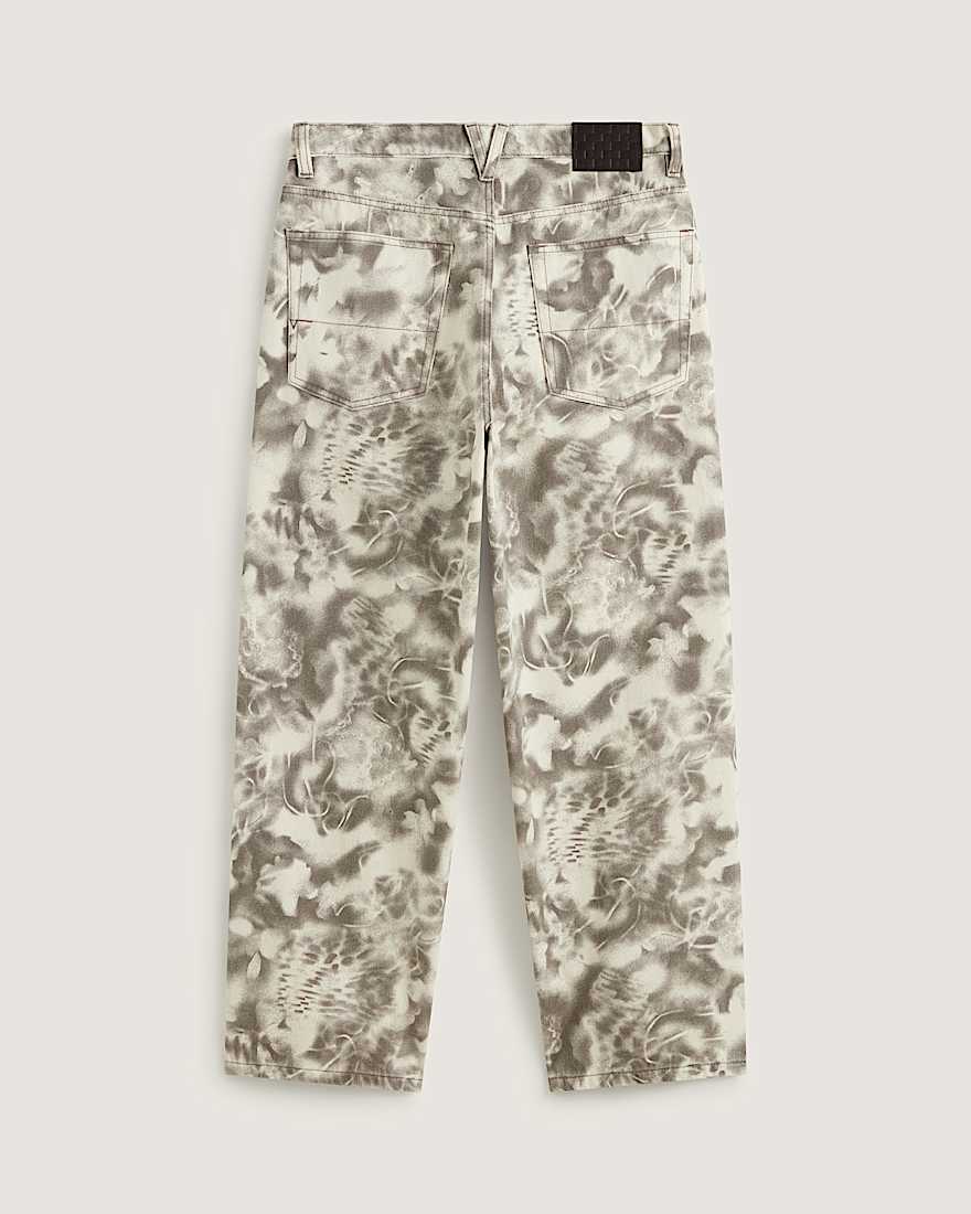 Check5 BaggyJeans mit Print VANS Wei ALT1