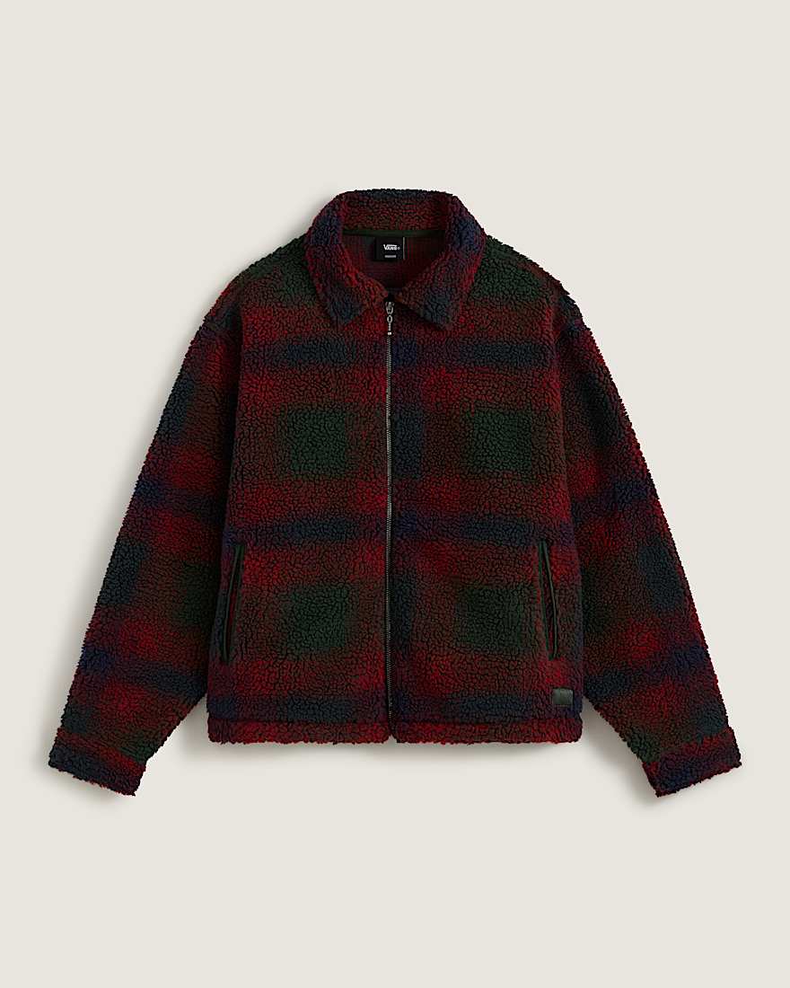 Yukon High Pile Jacquardjacke VANS Grn HERO