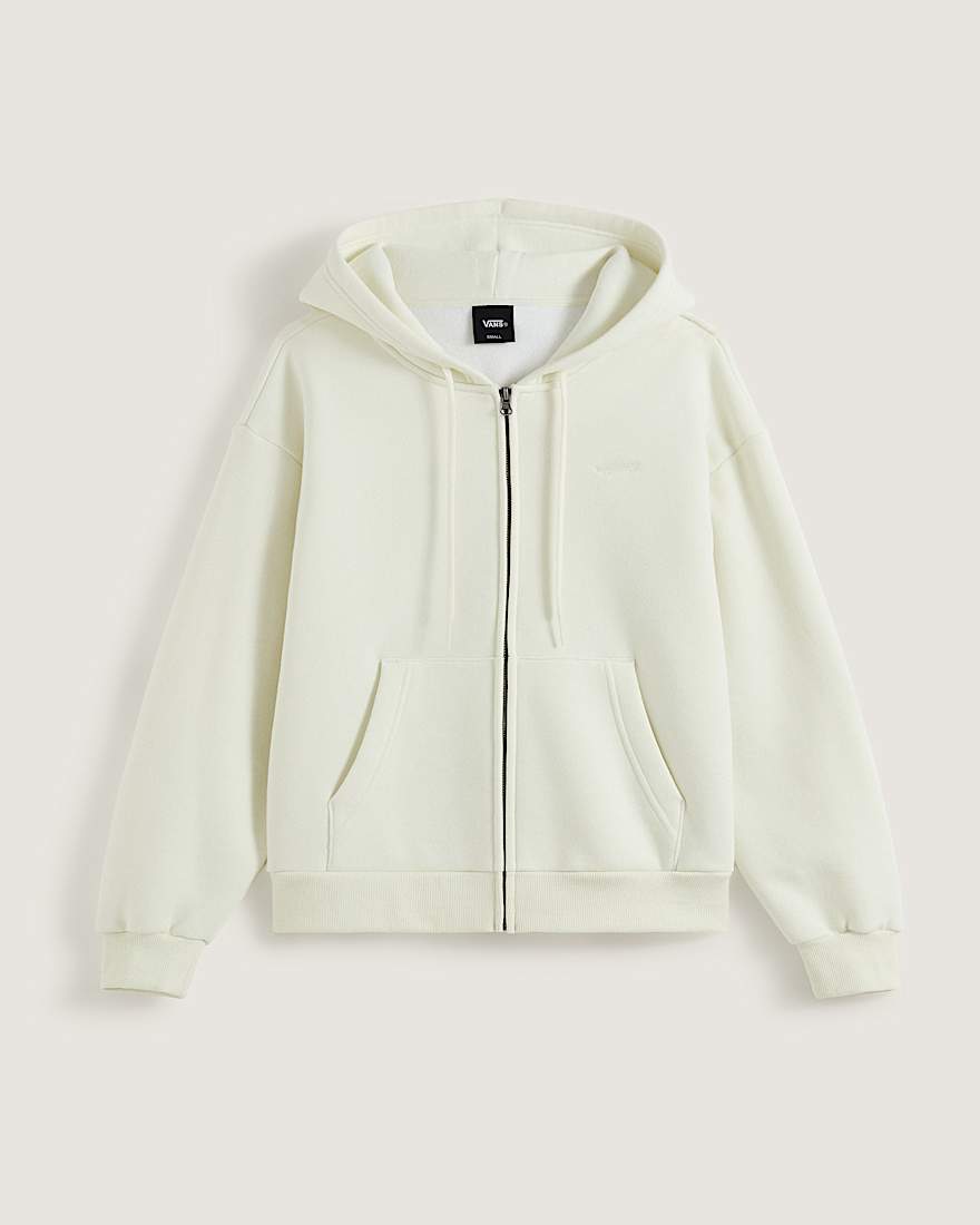 Salton Hoodie mit Reiverschluss VANS Wei hero