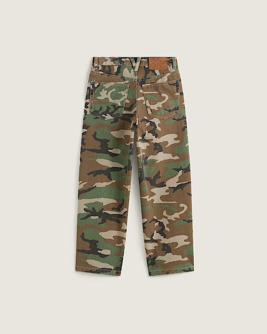 Check5 Baggy AOP Jeans fr Kinder 814 Jahre VANS Grn ALT1