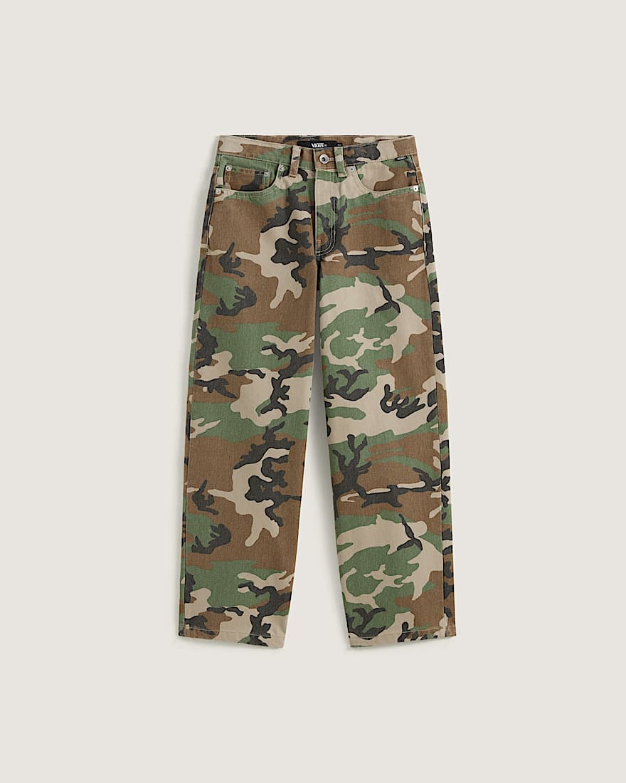 Check5 Baggy AOP Jeans fr Kinder 814 Jahre VANS Grn HERO
