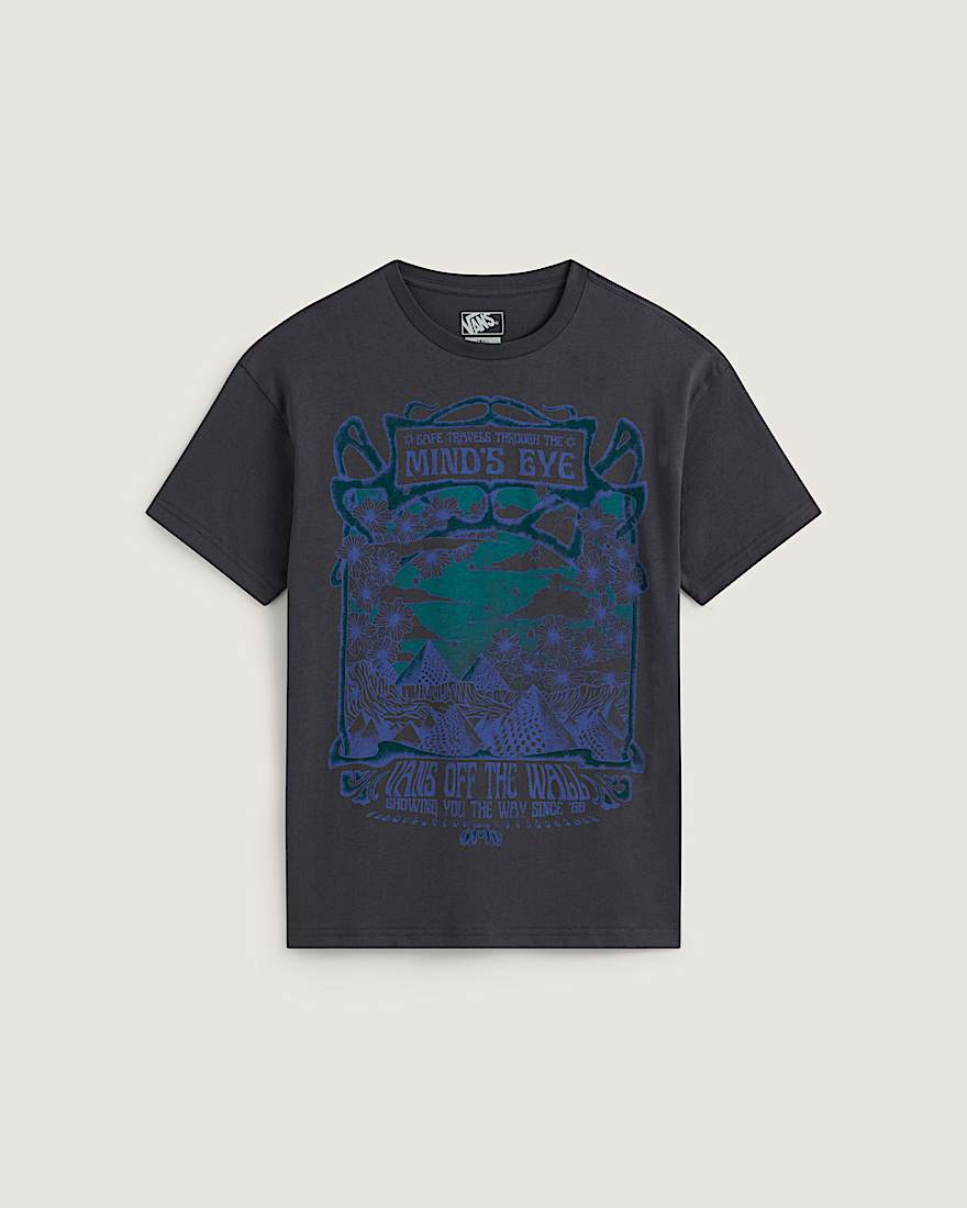 Minds Eye Oversized SS Tee Charcoal Grey VANS Grau HERO