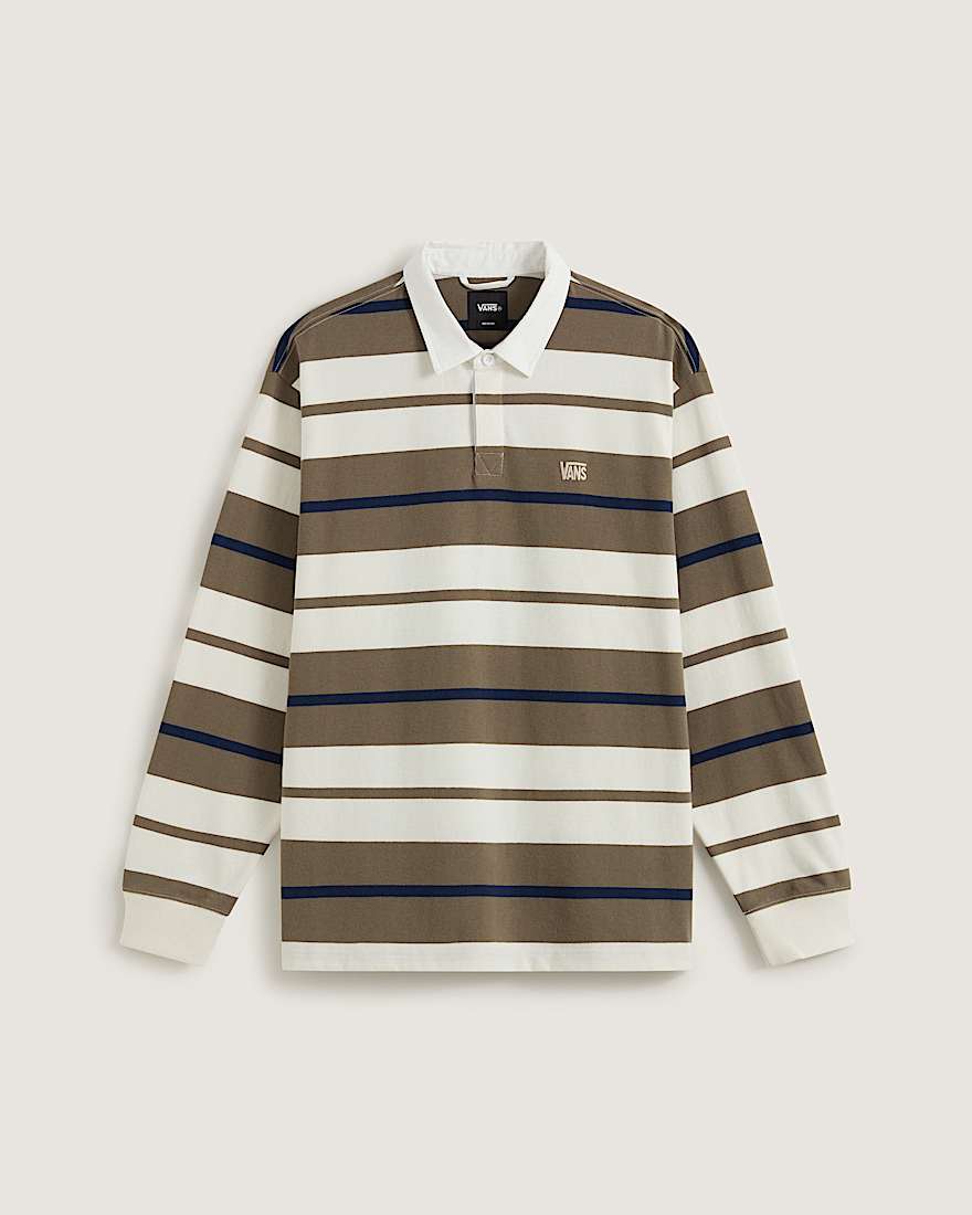 Fly High LangarmRugbyhemd VANS Braun HERO