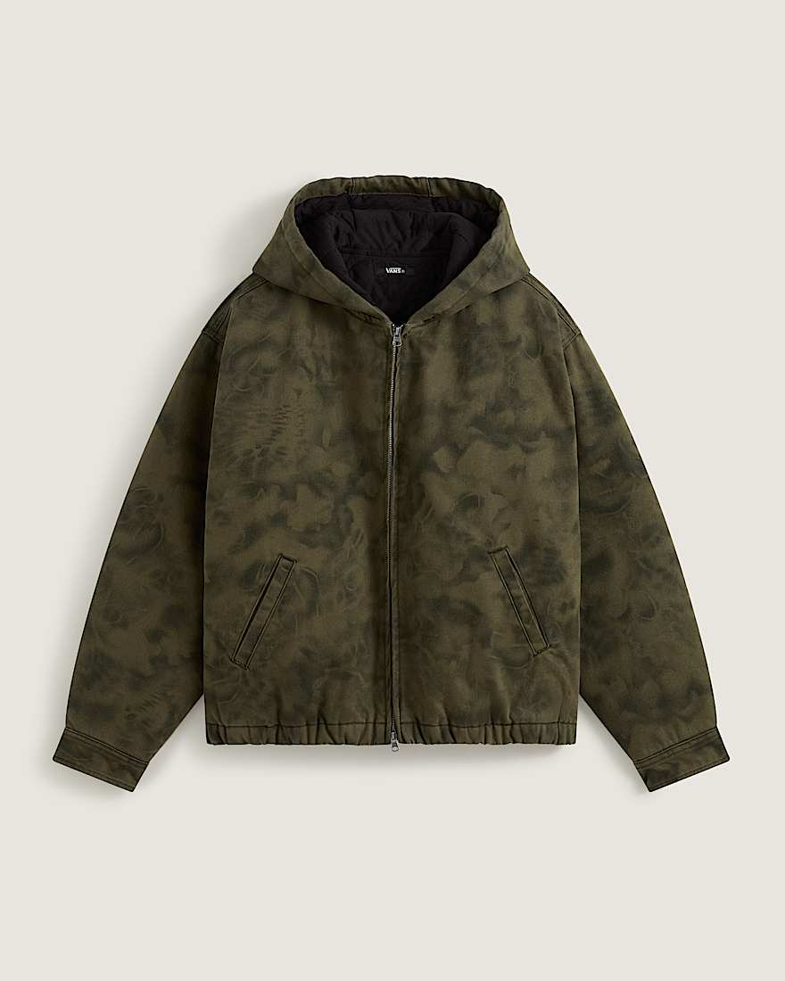 Rez Cropped Jeansjacke VANS Grn HERO