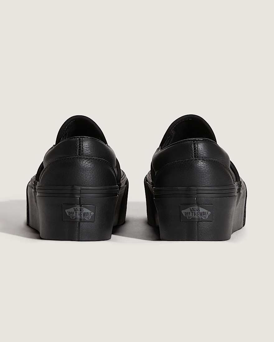 Classic SlipOn Plateauschuhe VANS Schwarz ALT3