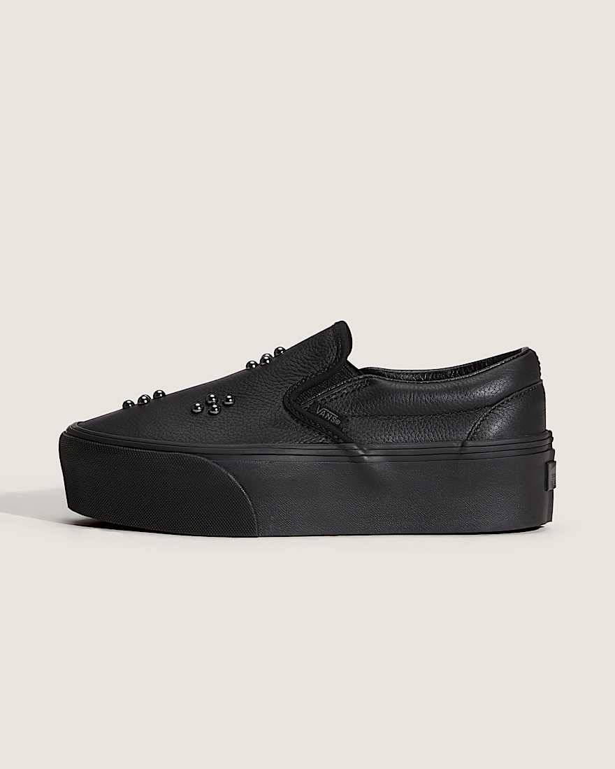 Classic SlipOn Plateauschuhe VANS Schwarz HERO