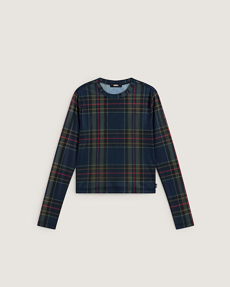 Ludlow Langarmshirt aus Mesh VANS Blau HERO