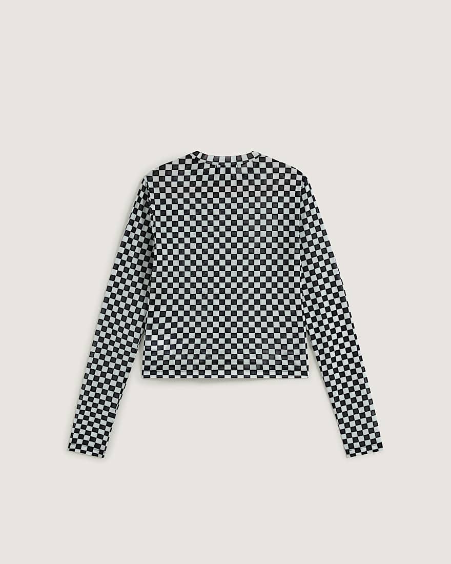 Ludlow Langarmshirt aus Mesh VANS Schwarz ALT1