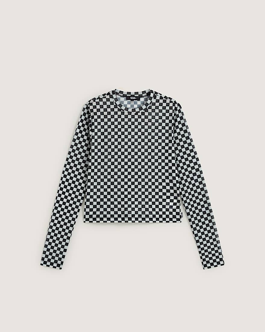 Ludlow Langarmshirt aus Mesh VANS Schwarz HERO