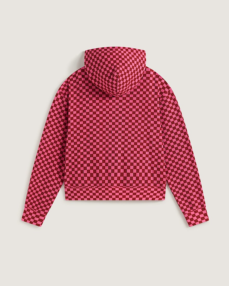 Pierce Shrunken Full Zip Pink Velvet VANS Rosa ALT1