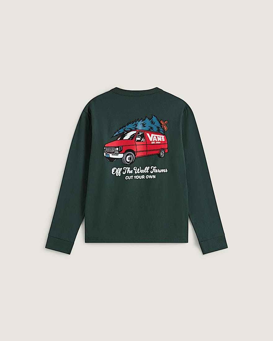 Cut Your Own LangarmTShirt fr Kinder 814 Jahre VANS Grn ALT1