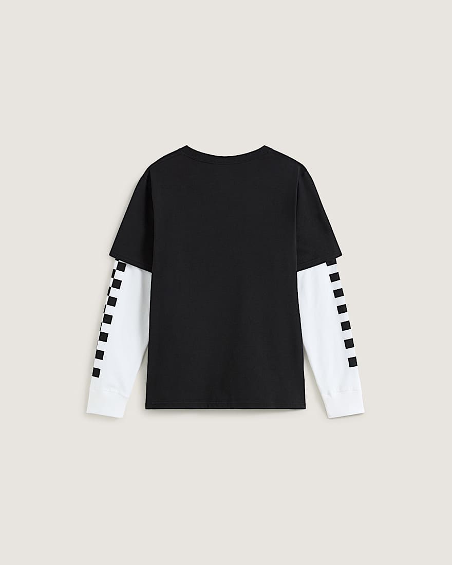 Tilted Twofer LangarmTShirt fr Kinder 814 Jahre VANS Schwarz ALT1