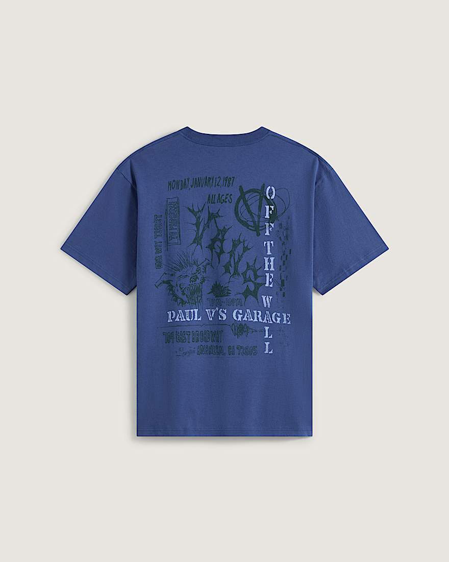 Paul VS Garage TShirt VANS Blau ALT1