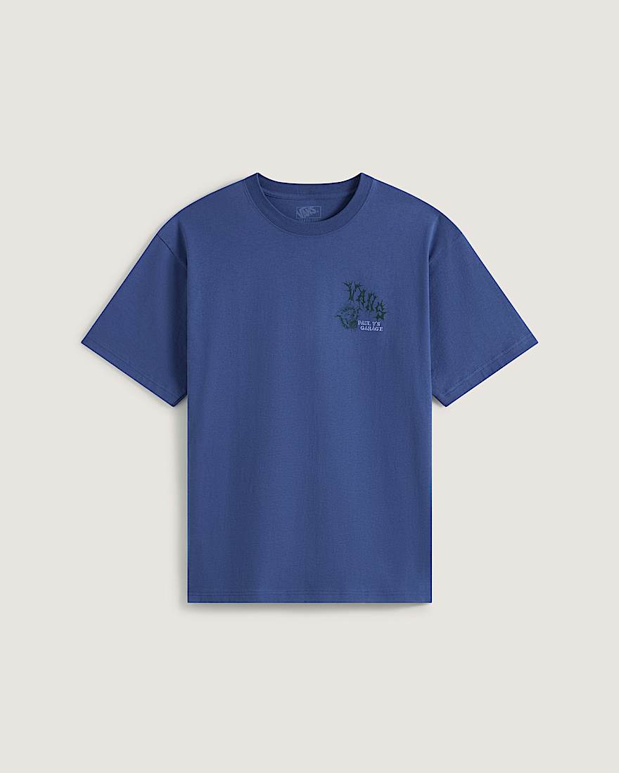 Paul VS Garage TShirt VANS Blau HERO