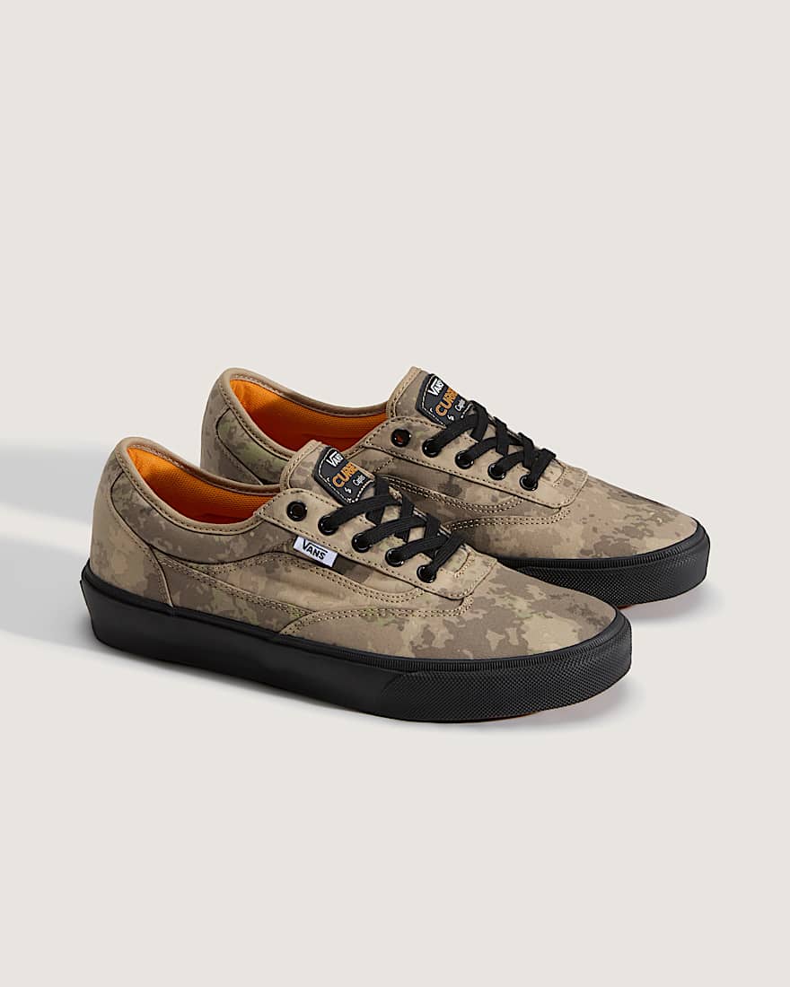 Skate Curren Caples Schuhe VANS Orange ALT1