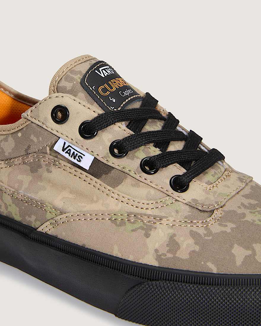 Skate Curren Caples Schuhe VANS Orange ALT4
